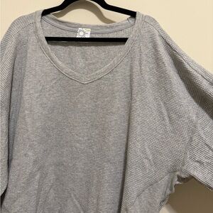 OFFLINE by Aerie Wow! Waffle Oversized T-Shirt